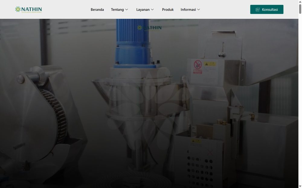PT Nathin herbal maklon manufacturing with low MOQ, Sragen Indonesia