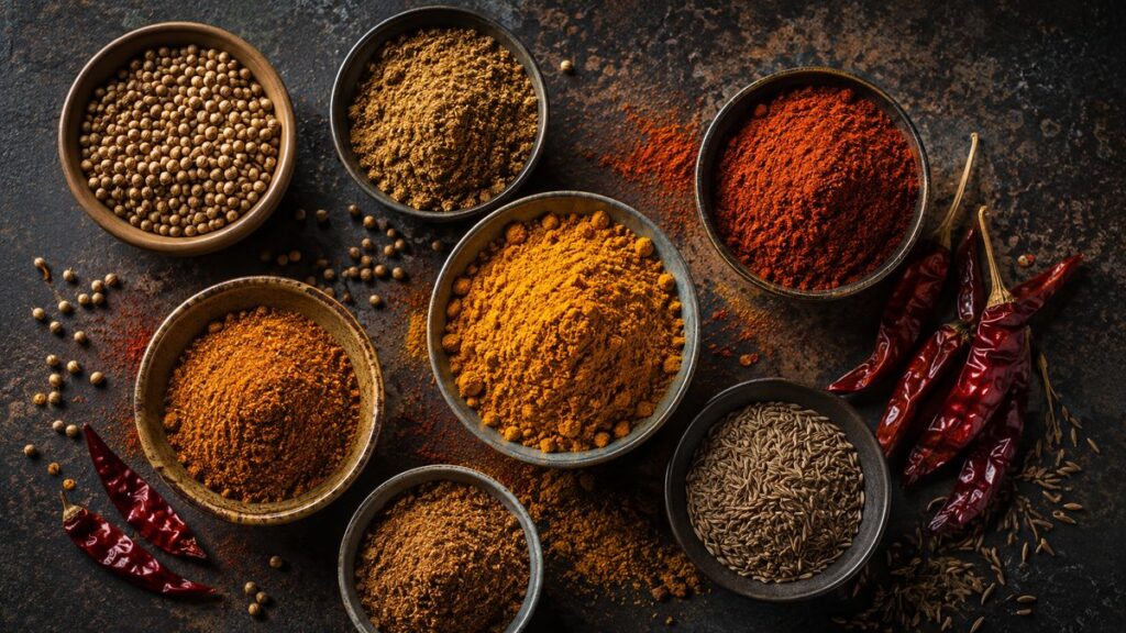 Curry & Masala Powder manufactured by D&O Nutraceutical, Halal OEM factory in Malaysia